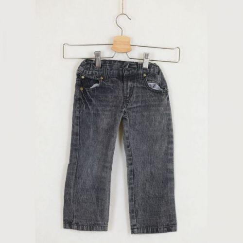 Šedé široké jeans, vel. 98