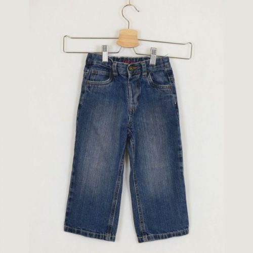 Modré široké jeans George, vel. 98