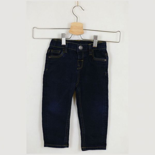 Tmavěmodré jeans Matalan, vel. 86