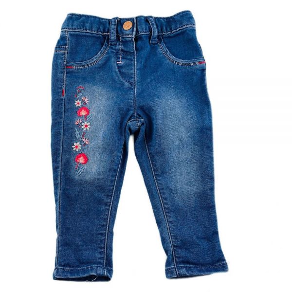 Jeans s výšivkou Nutmeg, vel. 68