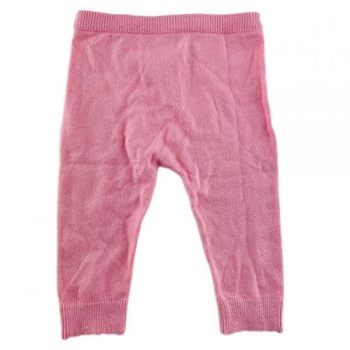 Růžové úpletové kalhoty Nutmeg, vel. 68