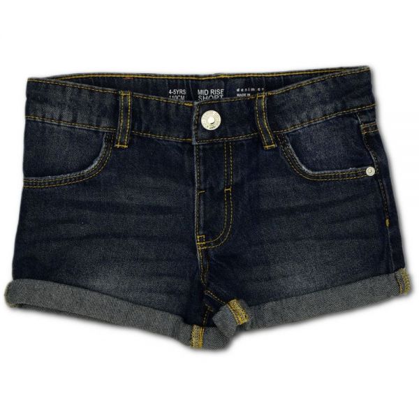 Modré jeans kraťasy H & M , vel. 110