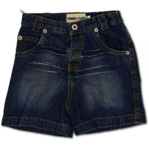 Modré jeans kraťasy, vel. 80