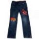 Modré jeans s auty Bluezoo, vel. 110