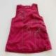Růžové zateplené šaty, vel. 68
