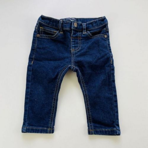 Modré jeans Next, vel. 74