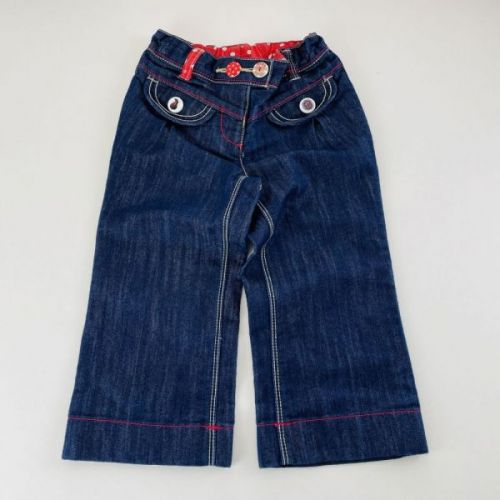 Modré jeans Next, vel. 92