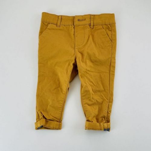 Žluté kalhoty Primark, vel. 68