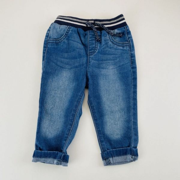 Modré jeans Nutmeg, vel. 74