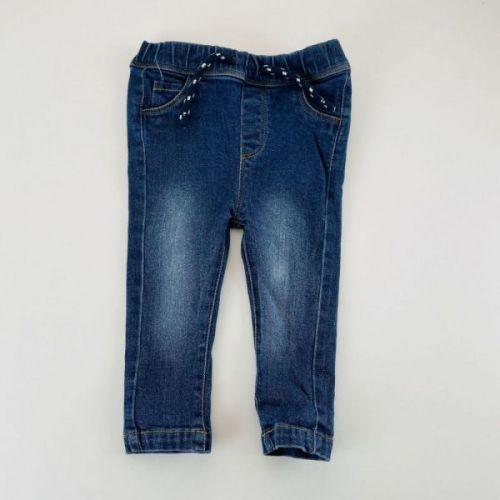 Modré jeans, vel. 74