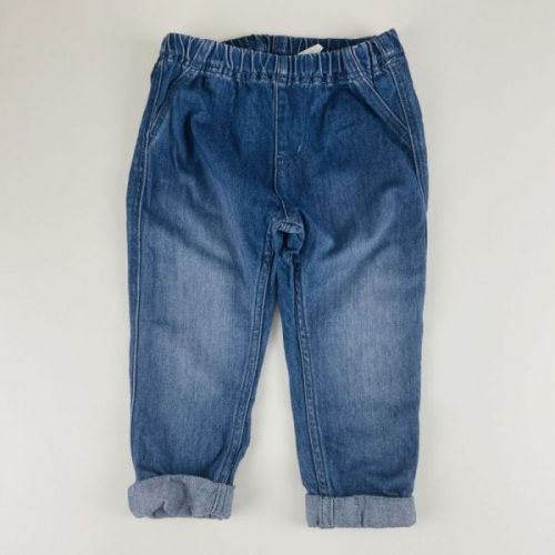 Modré jeans H & M , vel. 98