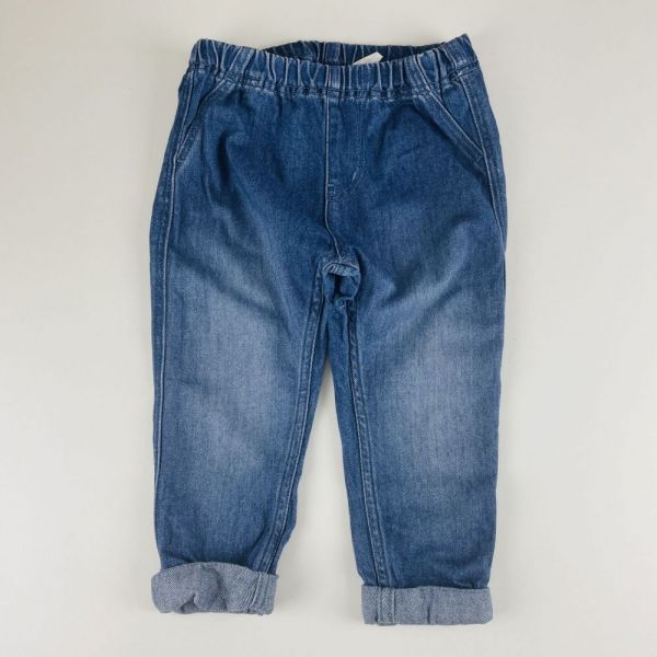 Modré jeans H & M , vel. 98